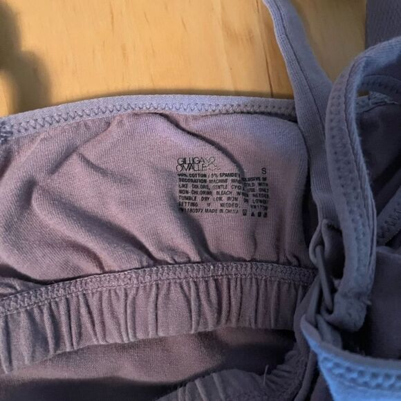 Lot of 3 maternity nursing tanks XS (blue) and S motherhood maternity mix - Picture 4 of 4